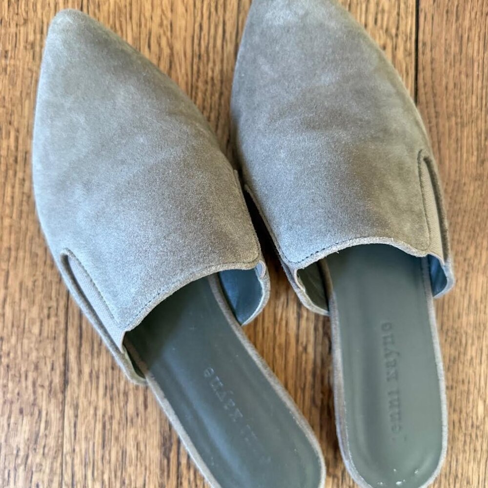 Jenni Kayne suede mules